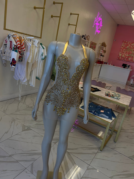 Gold Barbie Dress Pre Order